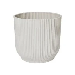 Elho Vibes Fold Round Planter 22cm Silky White 12 Elho Vibes Fold Round Planter 22cm Silky White -Greentide Garden Store 1230826 5