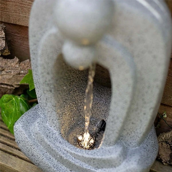 Easy Fountain Zen Pour LED Water Fountain 4 Easy Fountain Zen Pour LED Water Fountain - Image 2