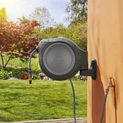 Gardena Automatic Retractable Wall Mounted Hose Box 30m -Greentide Garden Store 1235116 2
