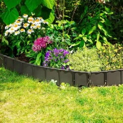 Garantia Edgar Lawn Edging - 6 Pieces 4.5m 6 Garantia Edgar Lawn Edging - 6 Pieces 4.5m -Greentide Garden Store 1235317 2