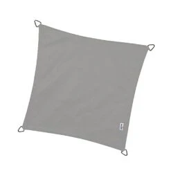 Pacific Lifestyle 5m Square Waterproof Shade Sail Grey -Greentide Garden Store 1240517 3