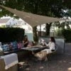 4m 90 Degree Triangle Shade Sail Off-White -Greentide Garden Store 1240533