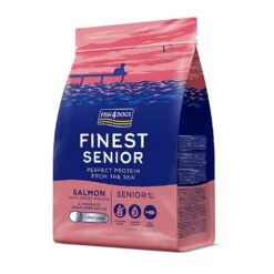 Fish4Dogs Finest Senior Salmon With Sweet Potato (Large Kibble) 1.5kg -Greentide Garden Store 1243608 2