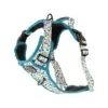 Pawsome Paws Boutique Blue Leopard Print ToughTrails Harness - Large -Greentide Garden Store 1252615
