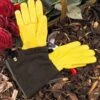 Gold Leaf Ladies Tough Touch Gloves 2 Gold Leaf Ladies Tough Touch Gloves -Greentide Garden Store 240107