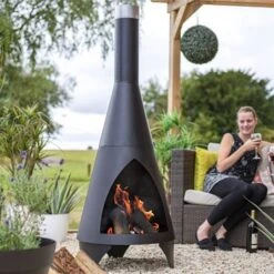 La Hacienda Colorado Medium Chimenea -Greentide Garden Store 492635 2