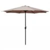 Supremo Riviera 2.5m Parasol Taupe -Greentide Garden Store 829285