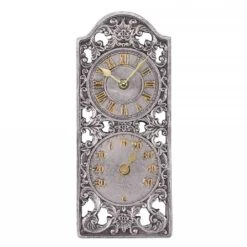 Outside In Westminster Wall Clock & Thermometer -Greentide Garden Store 913353 3