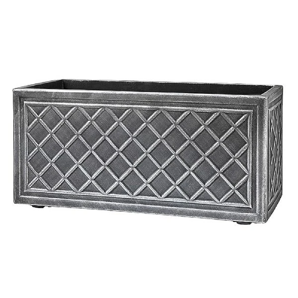 Stewart Garden 70cm Lead Effect Trough - Pewter 4 Stewart Garden 70cm Lead Effect Trough - Pewter - Image 2