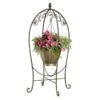 Panacea Scroll & Ivy Bronze Basket Hanger 2 Panacea Scroll & Ivy Bronze Basket Hanger -Greentide Garden Store 944894