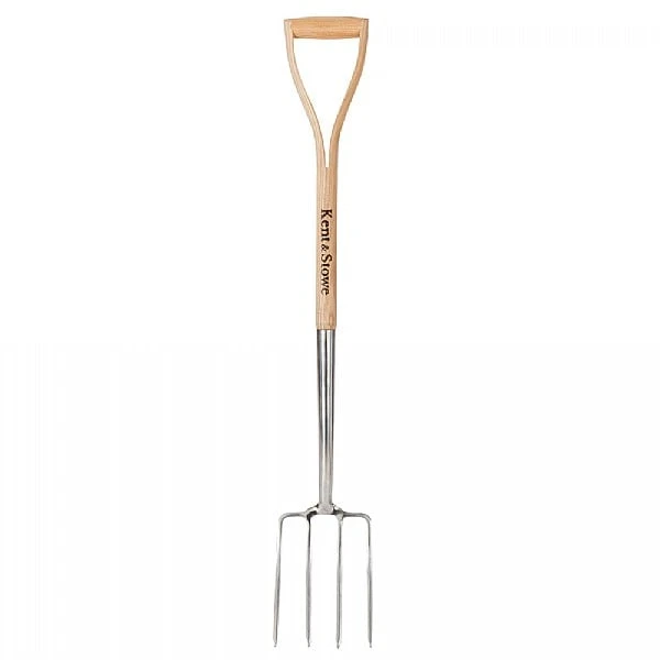 Kent & Stowe Garden Life Stainless Steel Digging Fork 3 Kent & Stowe Garden Life Stainless Steel Digging Fork