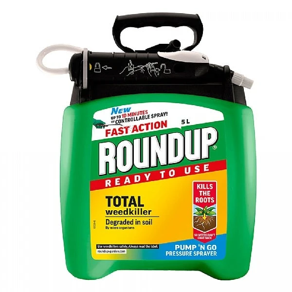Roundup Fast Action RTU Pump N Go 5L 3 Roundup Fast Action RTU Pump N Go 5L