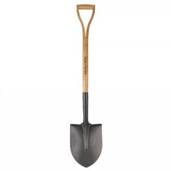 Kent & Stowe Carbon Steel Round Nose Shovel