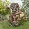 Easy Fountain Otter Pools Water Feature With LED Lights 2 Easy Fountain Otter Pools Water Feature With LED Lights -Greentide Garden Store 975201