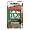 Ronseal Shed & Fence Preserver Light Brown 5L 1 Ronseal Shed & Fence Preserver Light Brown 5L -Greentide Garden Store 982611