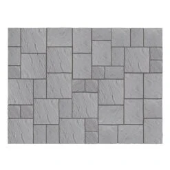 Abbey Paving Random 10.22m² Patio Kit (Various Colours) -Greentide Garden Store ABBRAN10M 2