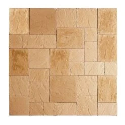 Abbey Random Paving 5.76m² Patio Kit (Various Colours)