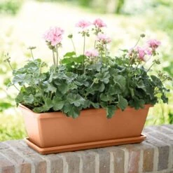 Elho Barcelona 90cm Trough (Various Colours) -Greentide Garden Store BARCTROUGH90 3