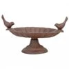 Fallen Fruits Bird Bath With 2 Birds -Greentide Garden Store BIR542