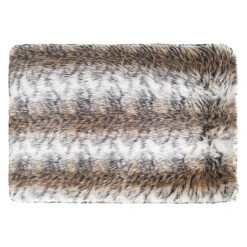 Rosewood Brown Cosy Fur Print Mattress (Various Sizes) -Greentide Garden Store COSFURMATB 1