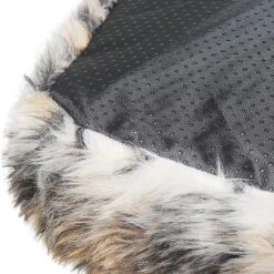 Rosewood Brown Cosy Fur Print Mattress (Various Sizes) -Greentide Garden Store COSFURMATB 3