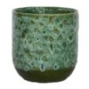 Ivyline Emerald Reactive Glaze Pot Cover (Various Sizes) -Greentide Garden Store EMERAREACT