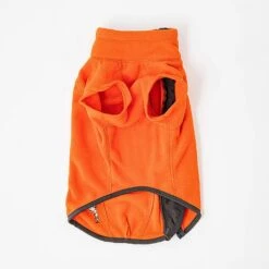 Hugo & Hudson Cosy Fleece Dog Coat Orange (Various Sizes) 14 Hugo & Hudson Cosy Fleece Dog Coat Orange (Various Sizes) -Greentide Garden Store HHFLEEORG 4