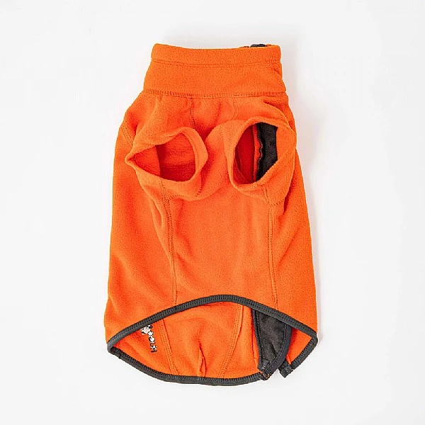 Hugo & Hudson Cosy Fleece Dog Coat Orange (Various Sizes) 7 Hugo & Hudson Cosy Fleece Dog Coat Orange (Various Sizes) - Image 5