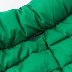 Hugo & Hudson Reversible Puffer Dog Coat Dark Green & Grey (Various Sizes) -Greentide Garden Store HHPUFFGRGY 7