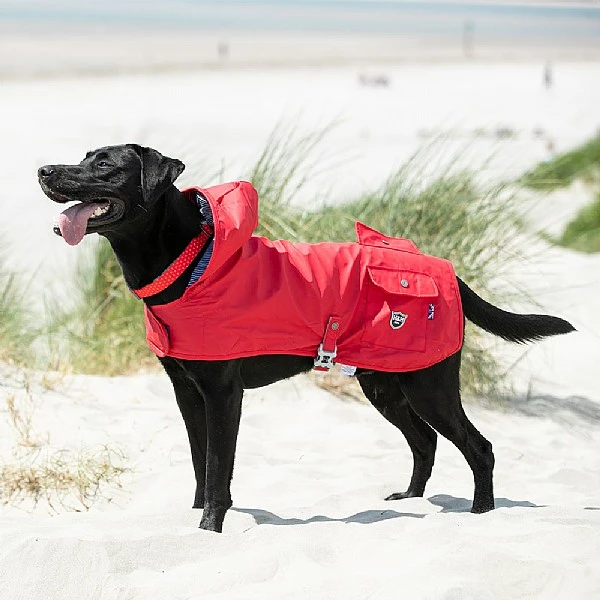 Hugo & Hudson Raincoat Red (Various Sizes) 5 Hugo & Hudson Raincoat Red (Various Sizes) - Image 3