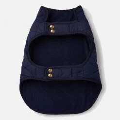 Joules Newdale Quilted Pet Coat French Navy - Various Sizes -Greentide Garden Store JOULESNEWDALENAVY 4
