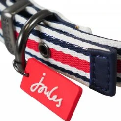 Joules Red Stripe Coastal Collar - Various Sizes 6 Joules Red Stripe Coastal Collar - Various Sizes -Greentide Garden Store JOULESREDSTRIPECOL 1