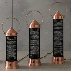Kalos Copper Lantern Patio Heater - Small 1500W -Greentide Garden Store LANPHEAT 2