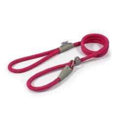 Ancol Viva Rope Slip Lead Reflective Pink