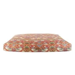 Morris & Co. Burgundy Strawberry Thief Mattress (Various Sizes)