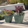 Piazza Square Planter 40cm (Various Colours) 1 Piazza Square Planter 40cm (Various Colours) -Greentide Garden Store PIAZSQRGRAN