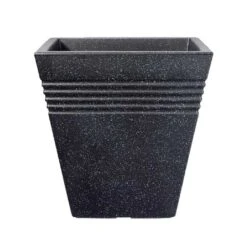 Piazza Square Planter 34cm (Various Colours) -Greentide Garden Store PIAZSQRMAR 1