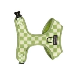 Pawsome Paws Boutique Green Checkered Adjustable Harness (Various Sizes) 6 Pawsome Paws Boutique Green Checkered Adjustable Harness (Various Sizes) -Greentide Garden Store PPGRECHEAHA 2